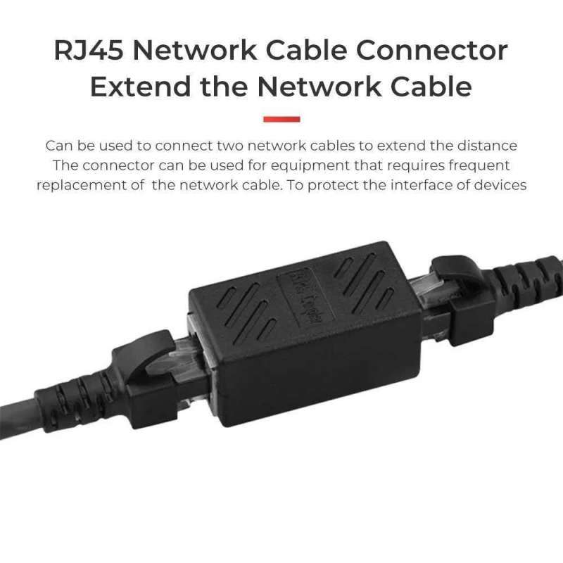 Utp Router Jual Rj45 Female To Female Cat 15a16a Lan Extension Adaptor Connector ...