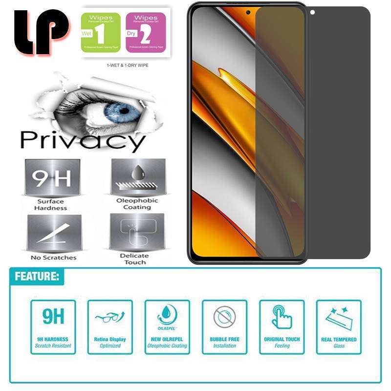 Pnakqil Privacy Pellicola Protettiva per Xiaomi Poco X5 Pro/Redmi Note 12 Pro 5G 2 Pezzi,Anti-Spia Vetro Temperato Anti-Spy Protezione Durezza 9H Senza Bolle Anti-Graffio Antispy Screen Protettivo