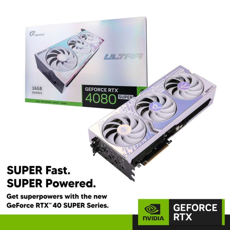 Jual Colorful Igame Geforce Rtx 4080 Super Ultra W Oc 16gb-v