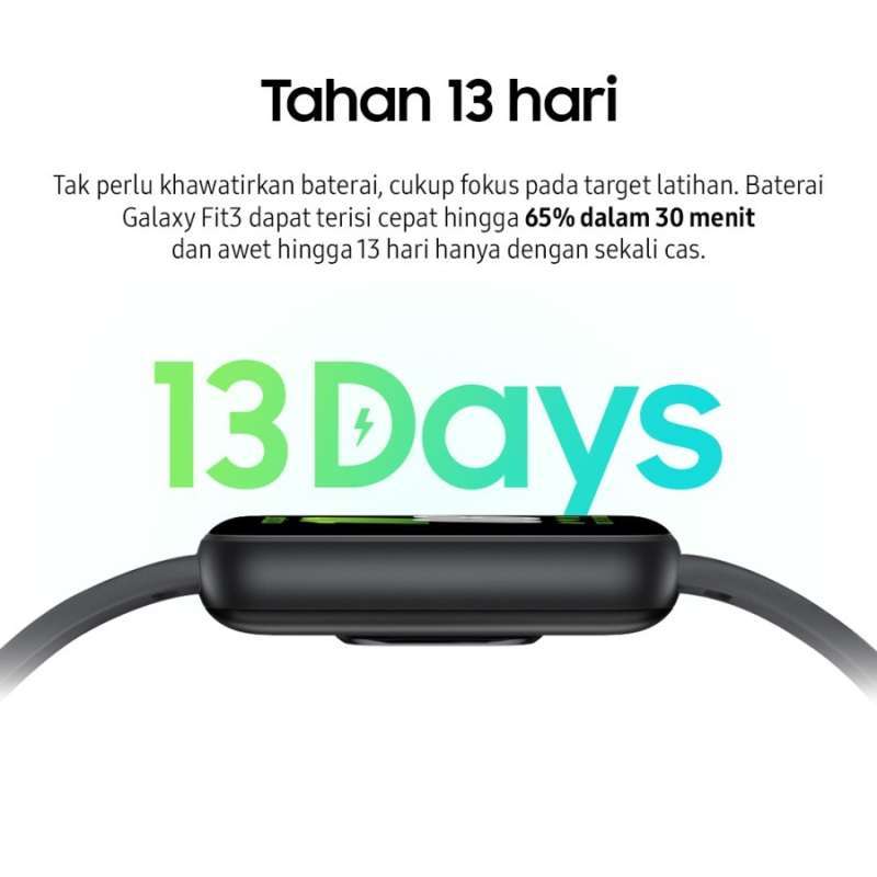Jual Samsung Galaxy Fit 3 Smart Band Bluetooth Fitness Tracker Fit3 Di ...