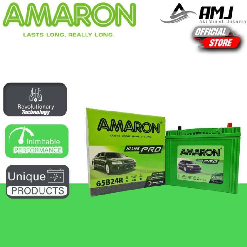 Promo Aki Mobil X Over Ns60 / 65b24r Amaron Hi-life Pro 12v / 50ah