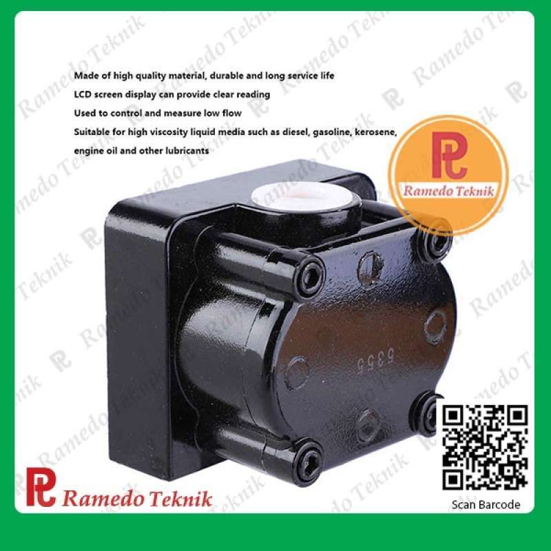 Promo Flow Meter Digital Bre400 1/2 Inch Flow Meter Oil Dn15 Mm