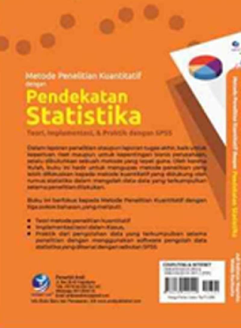 Jual Buku Metode Penelitian Kuantitatif Dengan Pendekatan Statistika Di ...