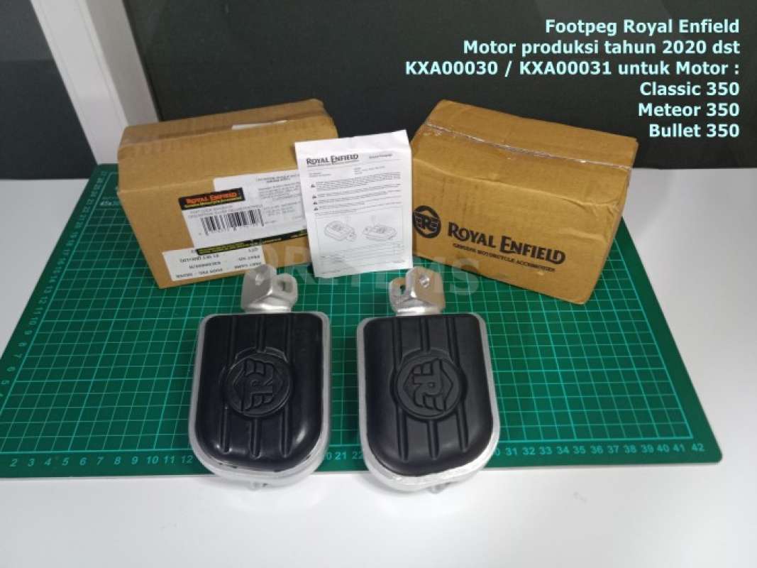 Promo Footpegs Royal Enfield Meteor, Classic, Bullet 350 Black