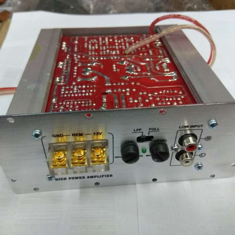 Promo Kit Bass Tube Subwoofer Power Amplifier Dc 12 Volt, Berkualitas Terbaik Diskon 30 Di