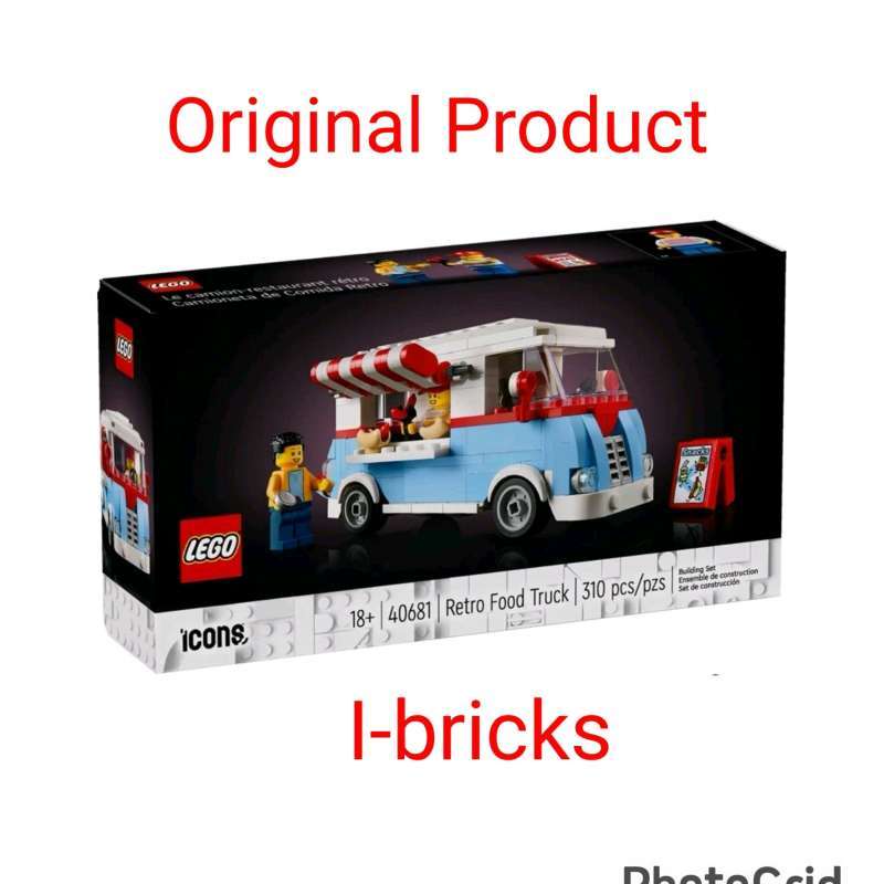Jual LEGO Icons 40681 Retro Food Truck Di Seller I-bricks Flagship
