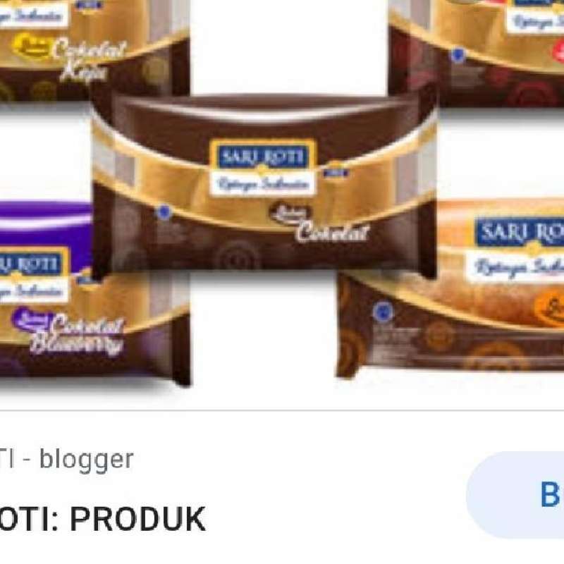Sari Roti Blueberry Jual Sari Roti Sobek Di Seller Toko Hari Hari - Cipete Utara, Kota ...