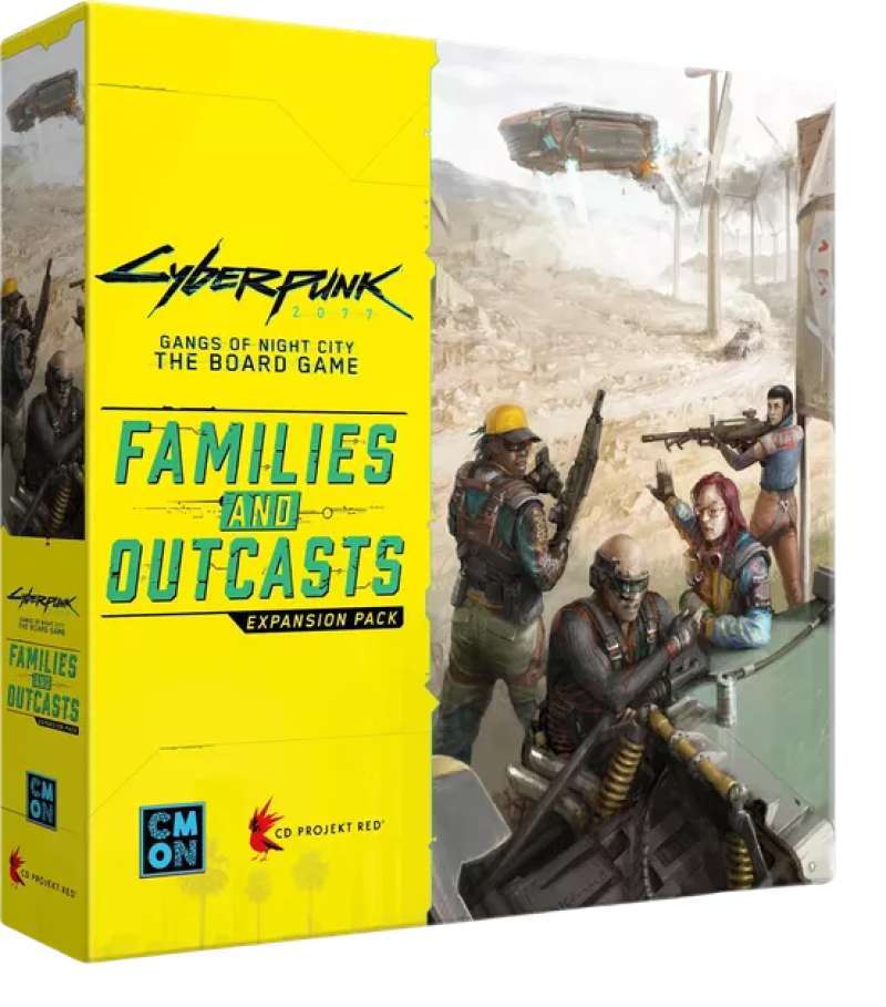 Jual Cyberpunk 2077 Gangs Of Night City Families And Outcasts Board ...