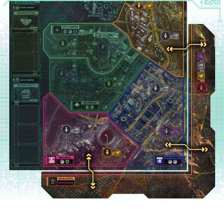 Jual Cyberpunk 2077 Gangs Of Night City Families And Outcasts Board ...