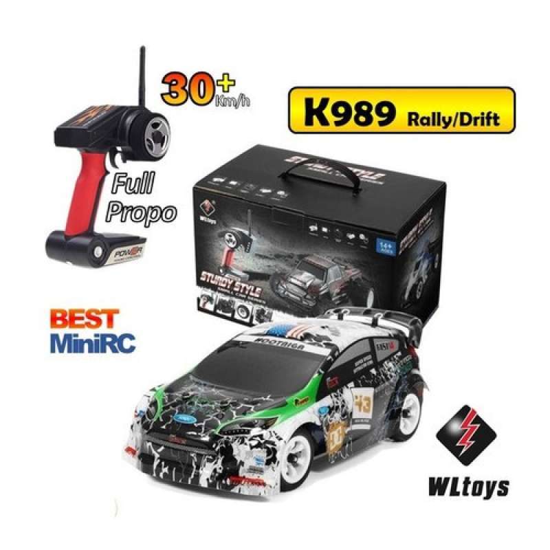 RC MOBIL REMOTE WL K989 RALLY 1/28 4WD RTR RC CAR