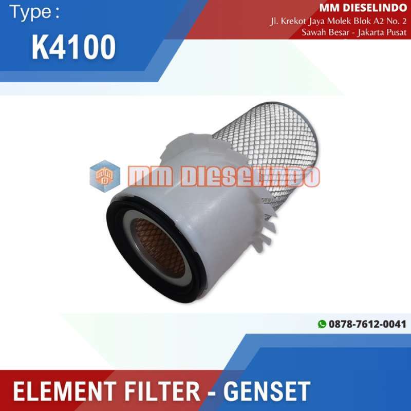 Promo Air Filter Element Saringan Udara K4100 495g Air Cleaner Elemen ...
