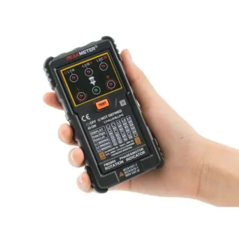 Jual Pm5900 Three Phase Rotation Indicator Peakmeter Motor Sequence Pm ...