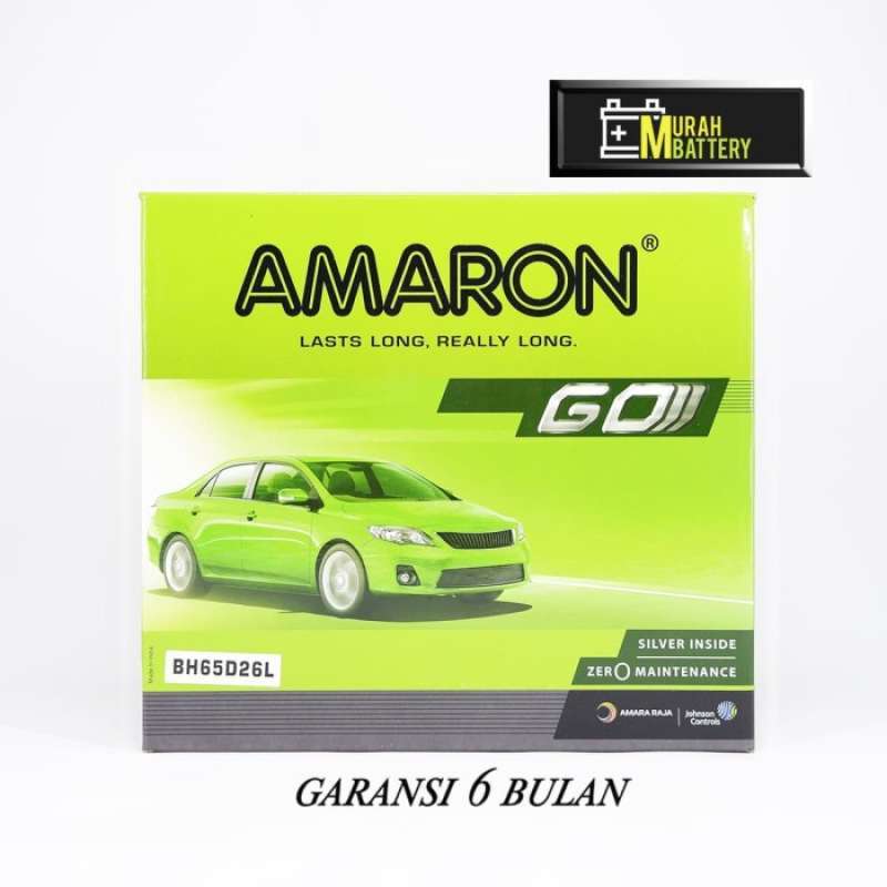 Promo Aki Mobil Land Cruiser Bensin Ns70l / 65d26l Amaron Go (kering