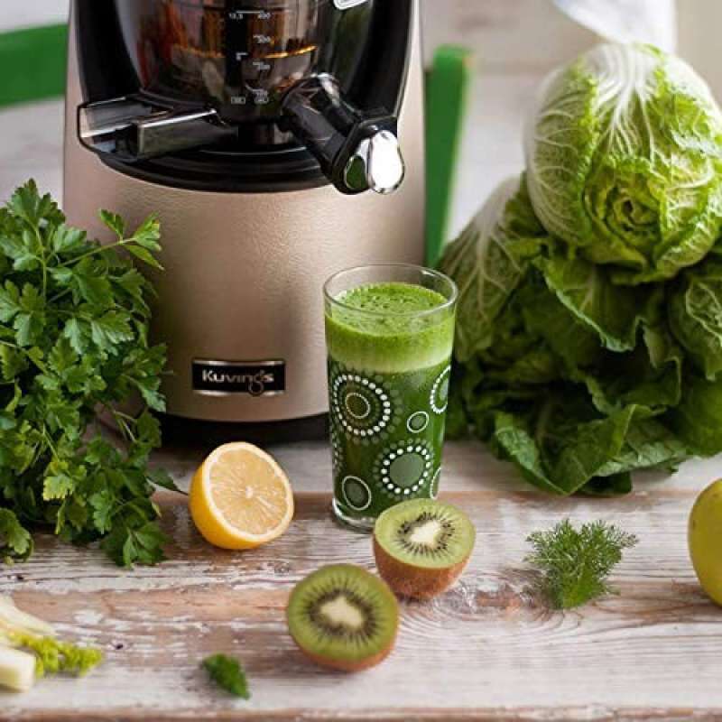 Promo Kuvings Whole Slow Juicer Evo820 Matt Champagne Gold Diskon 33