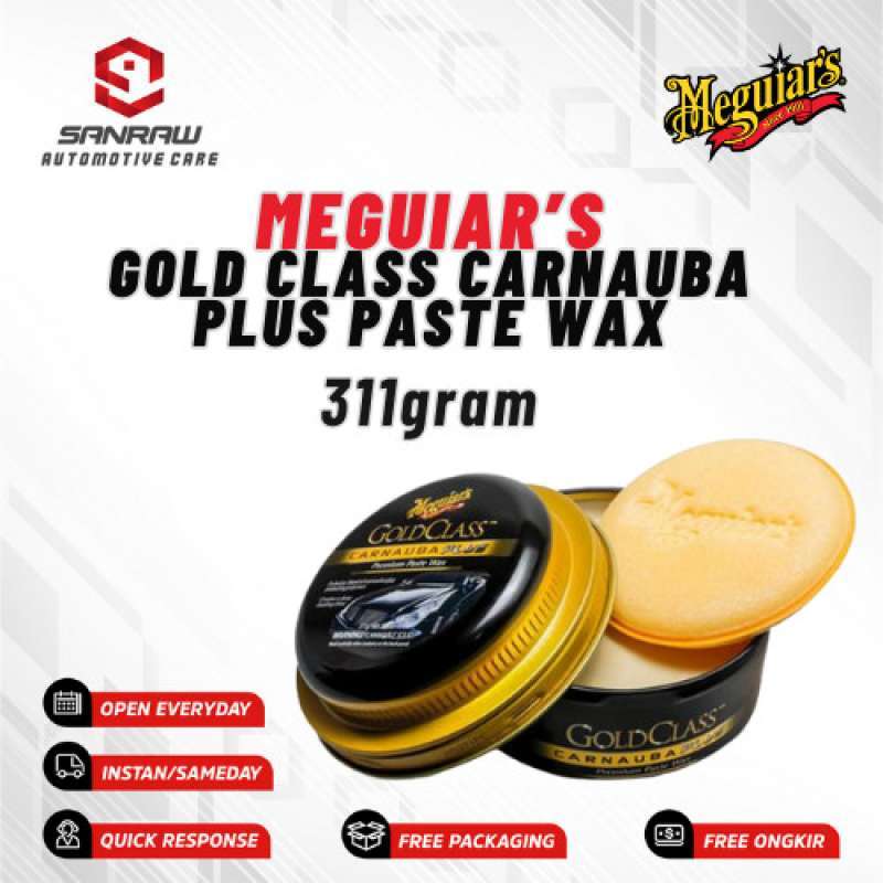 Promo Meguiars Gold Class Carnauba Plus Premium Paste Wax 311gram ...