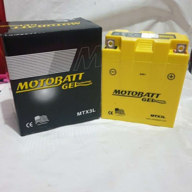 Promo Aki Motor Kawasaki Ninja 150 R Motobatt Mtx3l Aki Kering Diskon