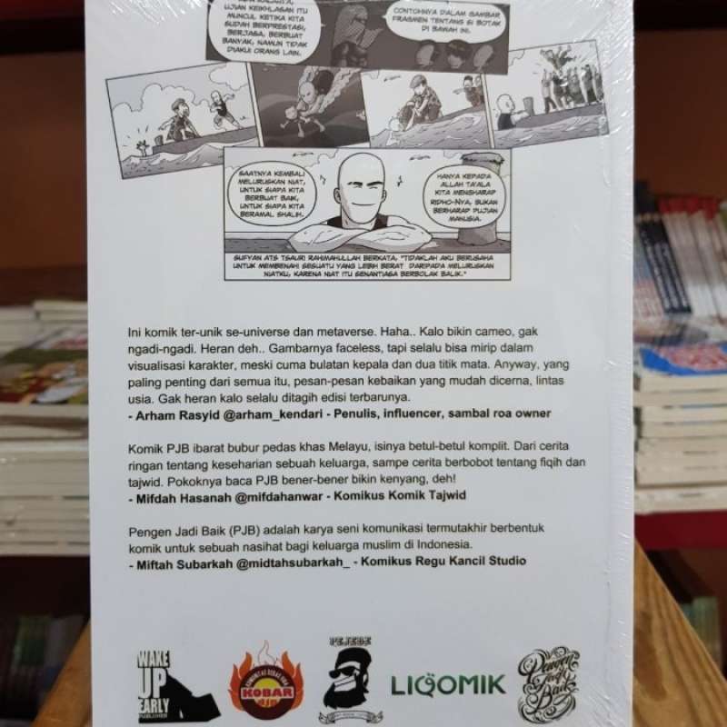 Promo Paket Komik Pengen Jadi Baik Jilid 12345678 Squ Komik Pjb ...