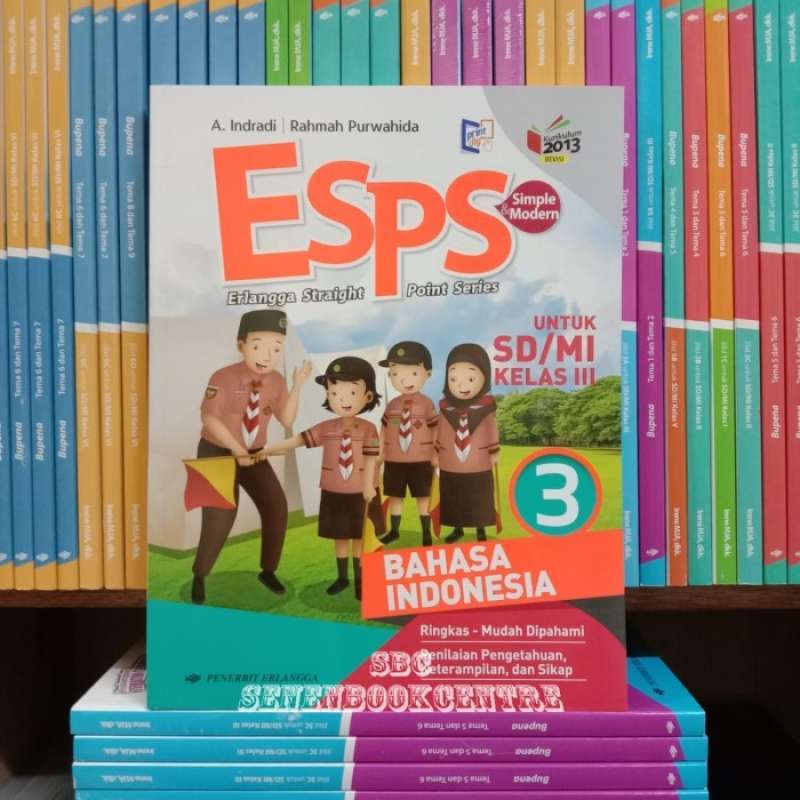 Promo Buku Esps Bahasa Indonesia Kelas 1 2 3 4 5 6 Sd/mi K13 Revisi ...