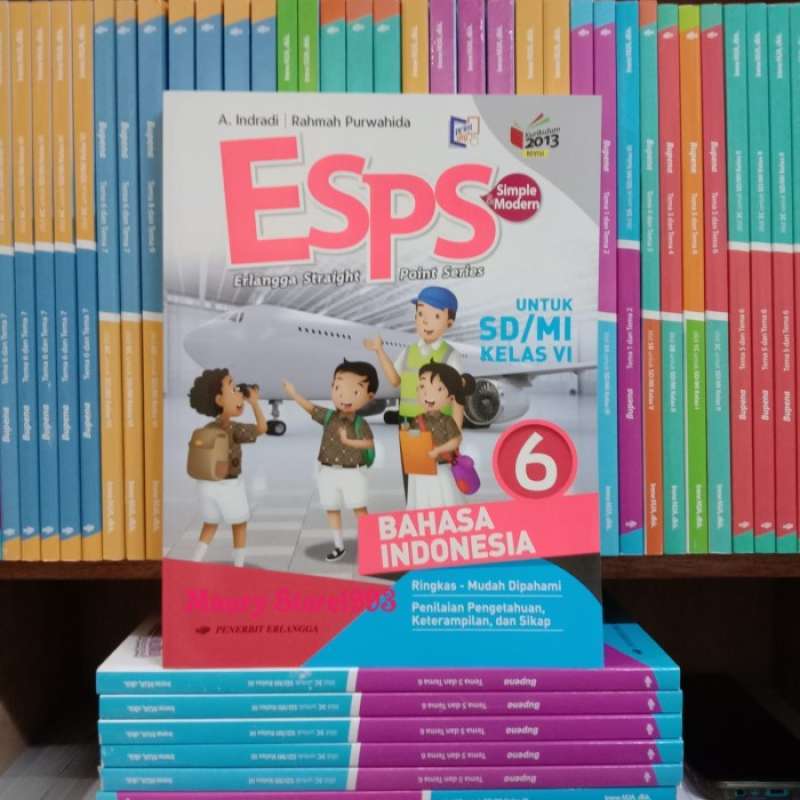 Promo Esps Bahasa Indonesia Sd/mi Kelas 1 2 3 4 5 6 K13 Revisi Erlangga ...