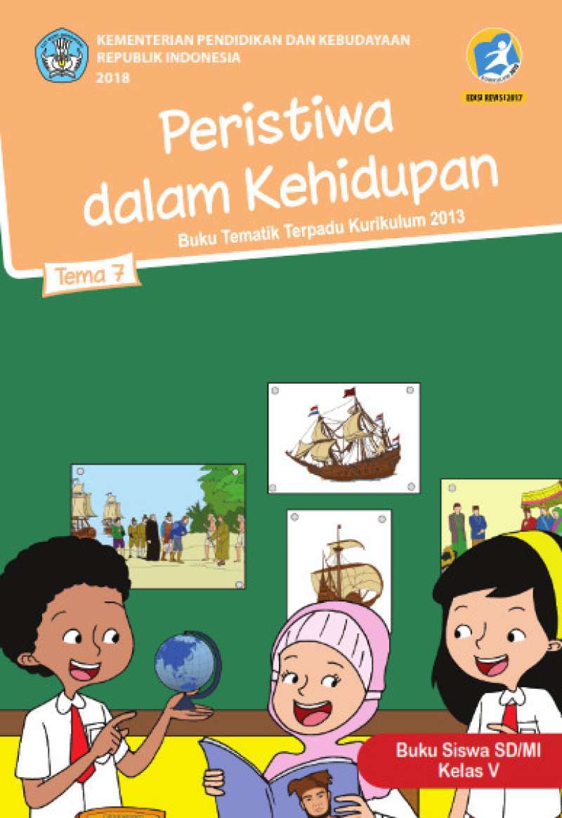 Promo Paket Buku Tematik Sd/mi Kelas 5 Semester 2 Tema 6 S/d 9 Diskon ...