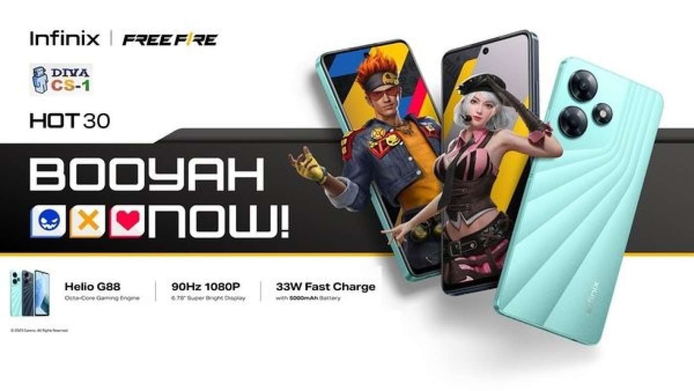 Merchandise Infinox Jual Infinix Hot 30 Special Edition Ff Free Fire Merchandise Helio G88 ...