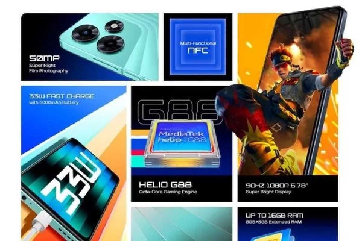 Merchandise Infinox Jual Infinix Hot 30 Special Edition Ff Free Fire Merchandise Helio G88 ...