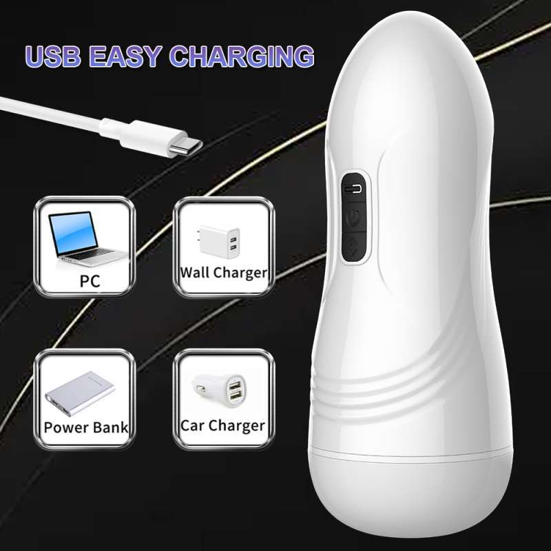 Jual Automatic Male Masturbator Rotating Modes Mastubator Cup Electric  Pocket Pussy For Penis Sex Toy For Men Di Seller Baisno - Tambora-2, Kota  Jakarta Barat | Blibli
