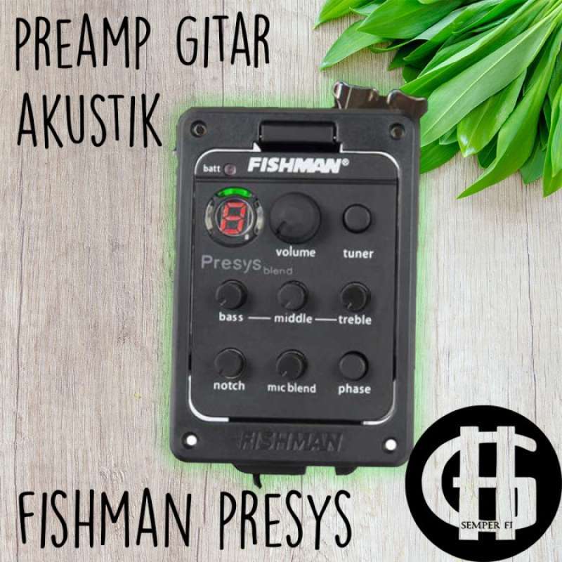 Fishman Presys - Preamplificatore Con Tuner Per Chitarra Acustica - Foto 3