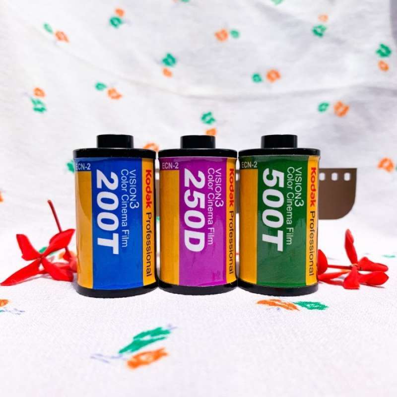 Jual Roll Film Kodak Professional Vision3 35mm 27exp Type 200t/250d