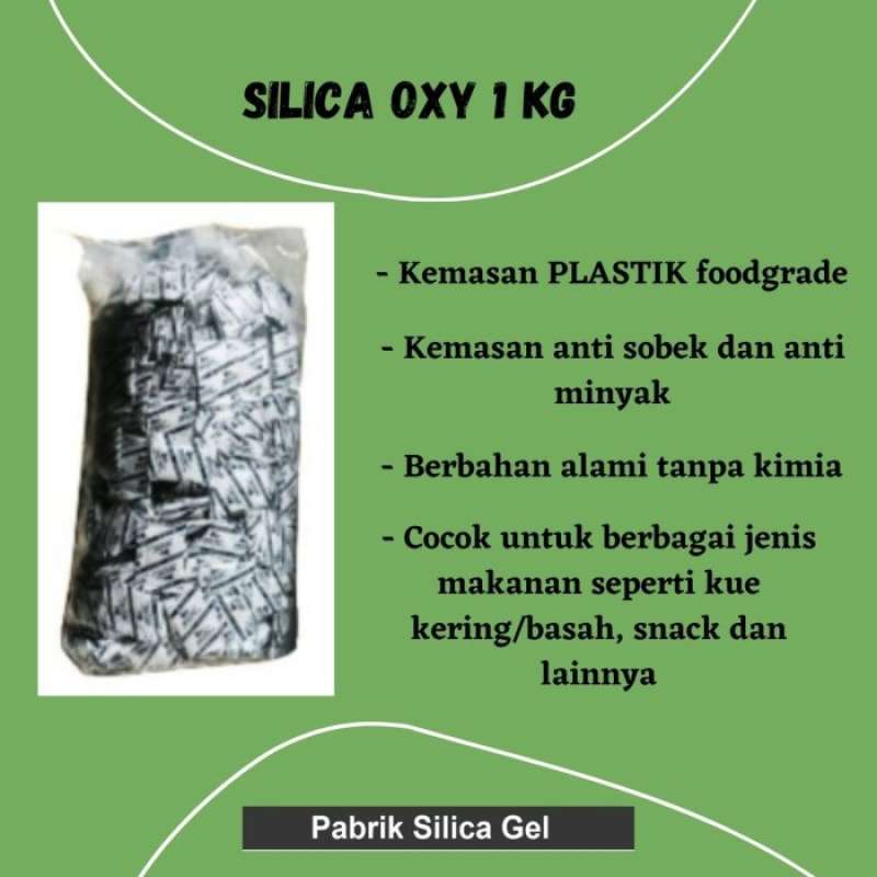 Jual Silica Gel Oxy 1kg Tersedia 1 Dan 2 Gram 5 Gr Di Seller Owl