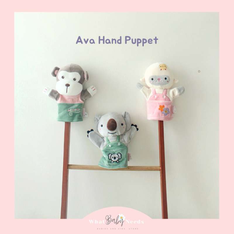 Promo Ava Hand Puppet / Boneka Tangan Animal Kelinci & Gajah Diskon 23