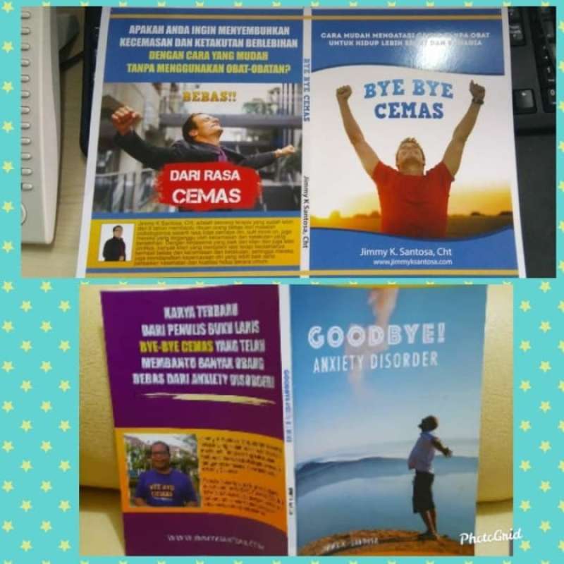 Jual Paket Buku Bye Bye Cemas Dan Buku Goodbye Anxiety Disorder Di