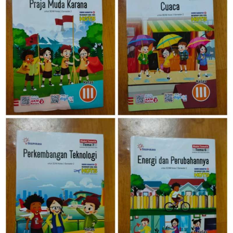 Jual Lks Inspirasi Modul Tematik Sd Kelas 3 Tema 5678 Wmg Semester 2 Di ...