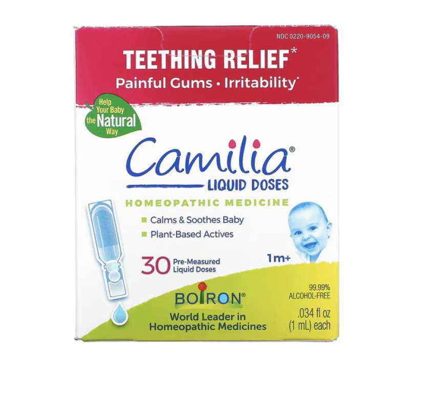 Promo Boiron Camilia Teething Relief, 30 Doses, .034 Fl Oz Each Diskon