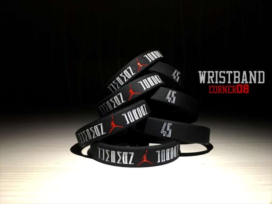 Michael jordan wristband brand new arrivals