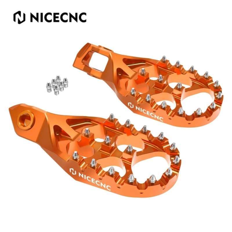 NICECNC Protezione Del Disco Del Freno Anteriore Arancione Compatible - Foto 5