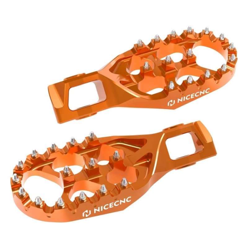 NICECNC Protezione Del Disco Del Freno Anteriore Arancione Compatible - Foto 3