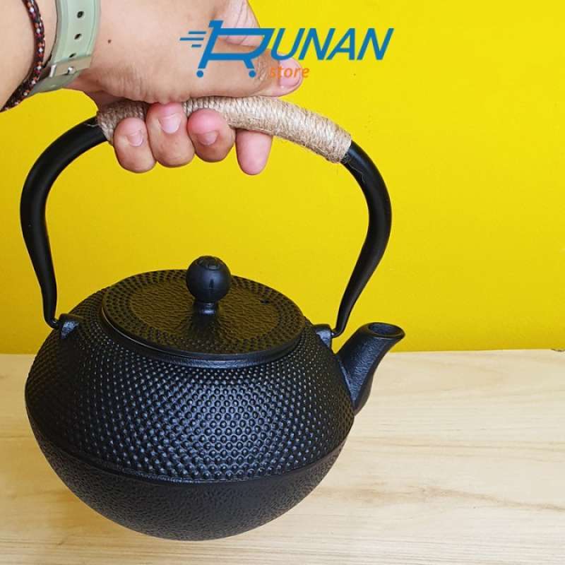 Besi Tea Promo Terlaris Teko Teh Saringan 1.2l Teapot Besi Tea Infuser Japanese ...