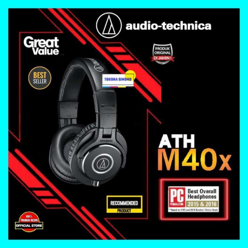 Promo Audio Technica Ath M40x Headphones M40x Diskon 50 Di Seller Ar4 Rawa Buaya Kota Jakarta Barat Blibli