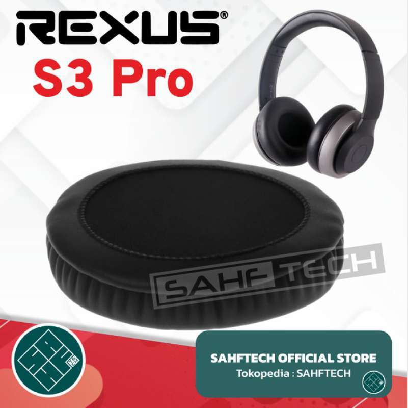 REXUS S3 PRO EARPAD EAR PAD CUP CUSHION BANTALAN BUSA FOAM SPONS