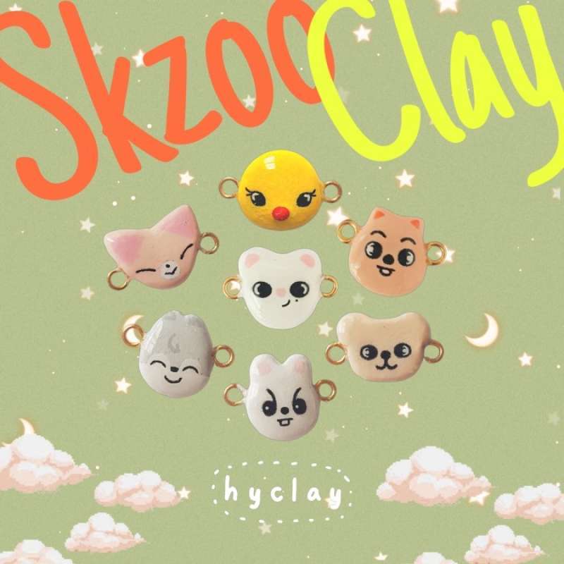 jual-ready-gelang-skzoo-skzoo-clay-bracelet-stray-kids-handmade