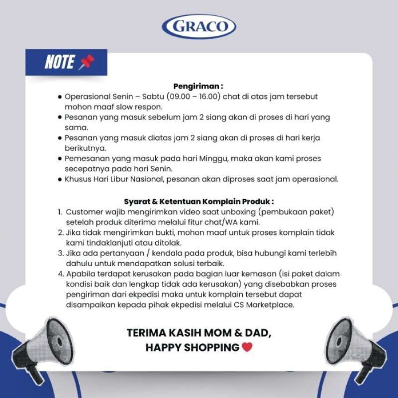 Jual Graco Carseat Milestone All In One 1910130 Di Seller Sunshop Cengkareng Timur Kota Jakarta Barat Blibli