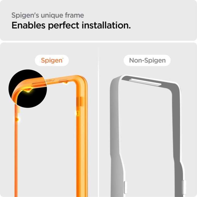 Tempered Glass Samsung Galaxy A23 4G/5G Spigen Alignmaster Clear 9H