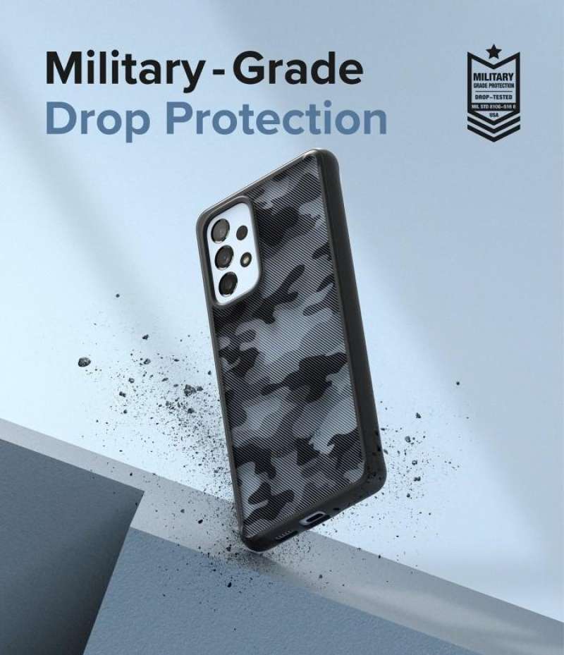 Case Samsung Galaxy A53 / A73 Ringke Fusion Anti Crack Clear Casing