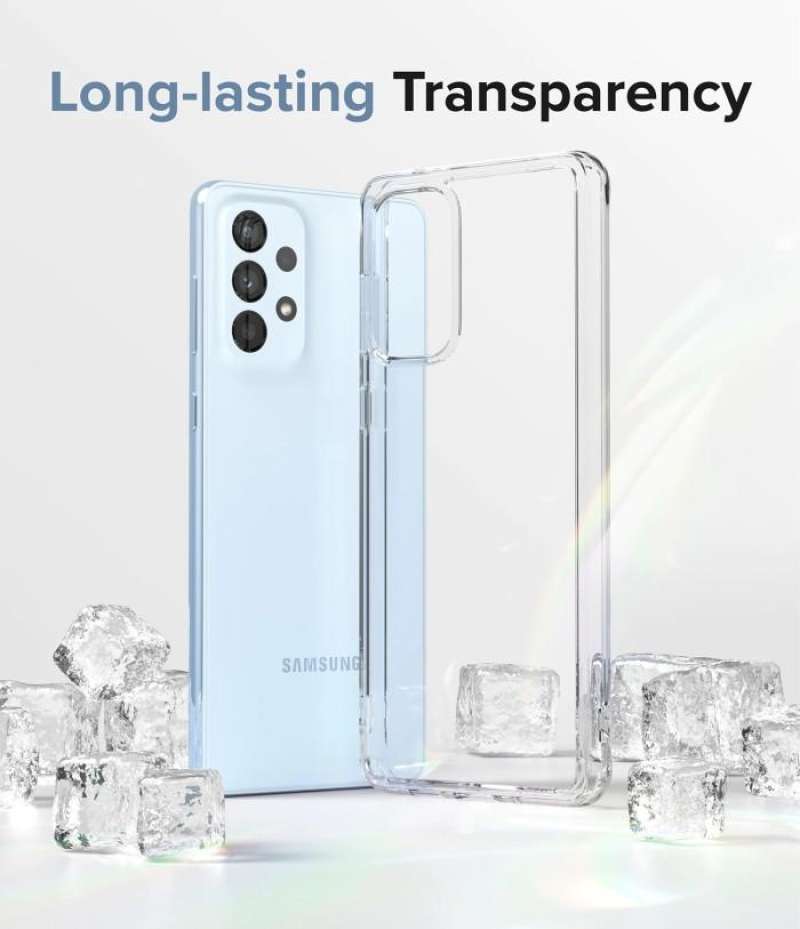 Case Samsung Galaxy A53 / A73 Ringke Fusion Anti Crack Clear Casing