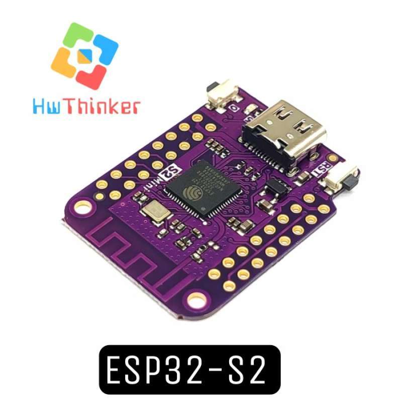 Promo Esp32-s2 Lolin Wemos S2 Mini Wifi Board Usb Type-c S2fn4r2 ...