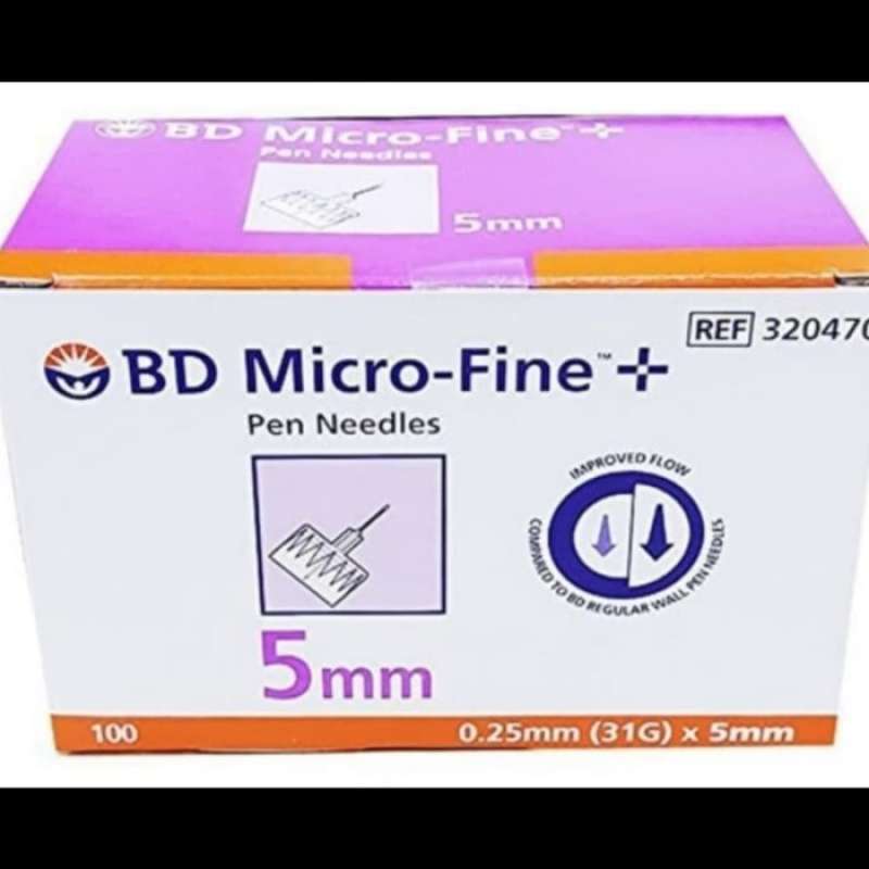 Promo Jarum Insulin Bd Micro Fine 5 Ml Isi 100pcs Diskon 33% Di Seller ...