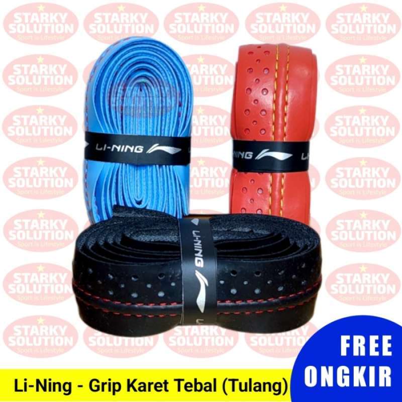 Jual Grip Karet Tebal Tulang Lining Raket Bulutangkis Badminton ...