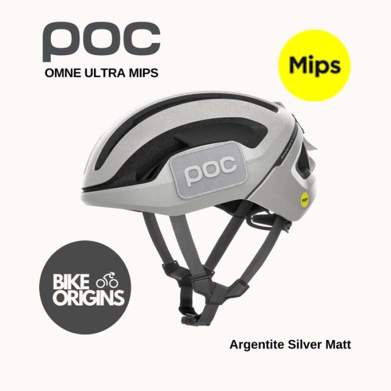 Jual Helmet Poc Omne Ultra Mips Argentite Silver Matt Helm Sepeda Di