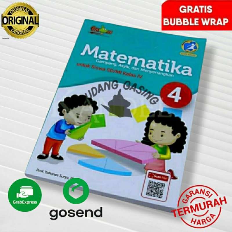 Promo Matematika - Gampang Asyik Dan Menyenangkan K13 Kelas 4 Sd Diskon ... Materi matematika gampang